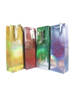 Deck The Halls Christmas Liquor Bag 24246