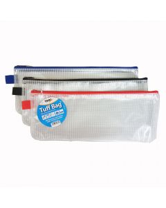 Tiger Heavy Duty Clear Mesh Tuff Bag 335 x 130mm (13 in x 5 in) 300860