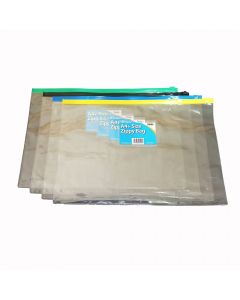 Tiger  Zippy Transparent Bag  PVC  A4-Plus   300500