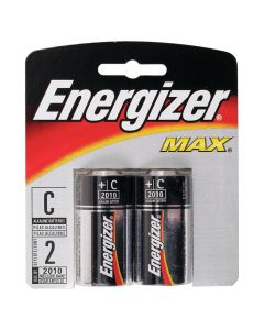 Energizer Alkaline Battery  C          E93BP-2        ea-pk/2