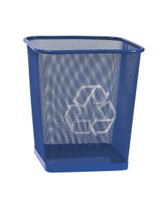 Merangue Mesh Waste Bin Blue 1025-5080-50