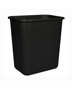 Storex Rectangular Bin  Medium  Black  15 in x 10.5 in  x 14.5 in STX 710U06C