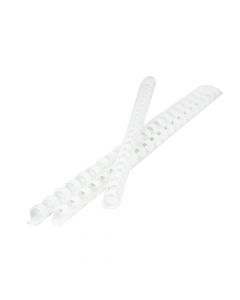 Fellows Apex Binding Comb White 10mm  A4 BB58493