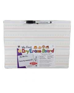 CLI Dry Erase Board 9 x 12in Set  Marker w/Eraser  Dual Sided   35220-ST