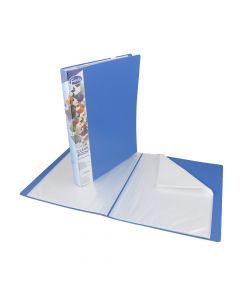 FOROFIS 40 Pocket A4 Blue Display Book 91210 ea