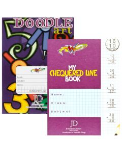 John Dickinson Exercise Book Checkered Line