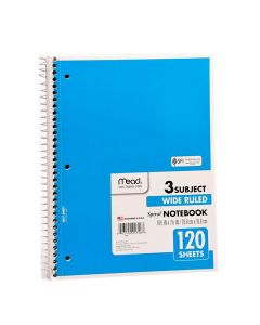 Mead Notebook   3-Subject      05746