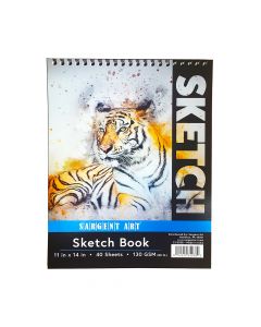 Sargent Art Wire Sketch Book 11 x 14  130gsm 40 sheet 23-5038