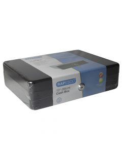 Rapesco Cash Box 12 inch (30cm)  Black   SB0012B1