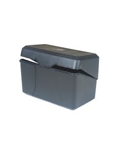 Merangue 3 x 5 Index Card Box  Black 1025-0610-20