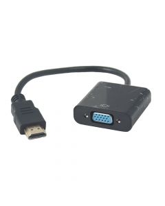 Argom Cable Adapter  HDMI Male to VGA Female   5.9in A00174 /CB-0055