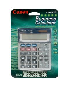 Canon Desk Calculator Portable 10-Digit        LS-100TS