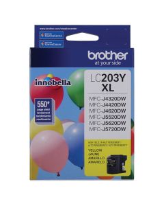 Brother Cartridge Yellow        LC203YXL