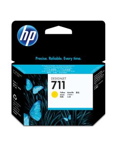 HP Designjet Cartridge #711  Yellow   CZ132A