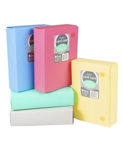 C-Line Index Card case 4 x 6 inches Asst Colours  58406