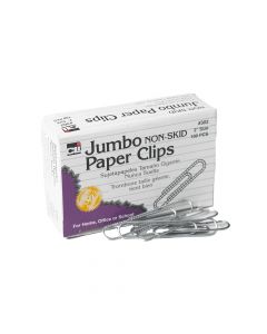 CLI Paper Clip Jumbo Non-Skid 2in    302