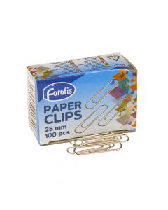 Forofis Paper Clip 25mm (1inch ) Round 91340