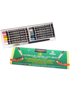 Sargent Art Watercolor Crayons with Brush  21112