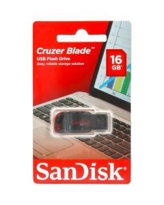 SanDisk Cruzer Blade Flash Drive USB 2.0 16GB  SDCZ50-01