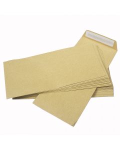 Envelope  9 x 4 (229x 102) Peel & Stick Manilla