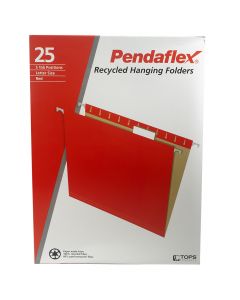 Oxford Pendaflex Suspension File Letter Size Red 81608