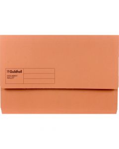 Guidhall Document Wallet Legal Orange            GDW1