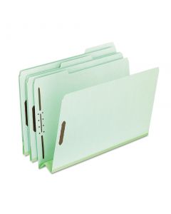 Pendaflex Pressboard Folder Legal 3 inch Expansion w/Fasteners Green 17187