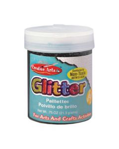 CLi Glitter Flakes  Black 3/4 oz  41720