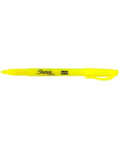 Sanford Highlighter Pocket Accent Fine Yellow     27025