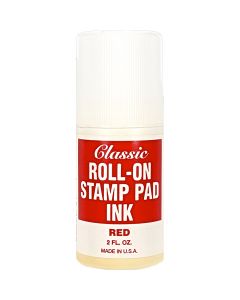 Classic Ink  Roll-on 2oz Red  3620    F101915R01ZR