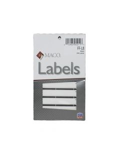 Maco File Folder Label  Black      FF-L8