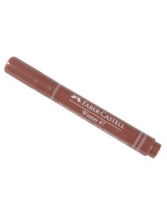 Faber Castell Winner 47 Fibre Tip Marker  Brown    654776