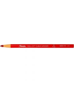 Sanford China Marker  Peel-off   Red    02059