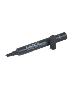 Carters Large Chisel Tip Permanent Marker  Black  27178