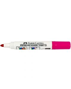 Faber Castell White Board Marker 123 Jumbo Fushia 3.6mm  352329