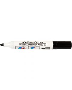 Faber Castell White Board Marker 123 Jumbo Black 3.6mm  352399