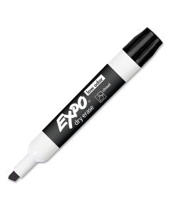 Sanford Expo WhiteBoard Marker Black Chisel tip  1929201