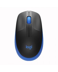 Logitech USB Optical Wireless Mouse Blue (3button) M190