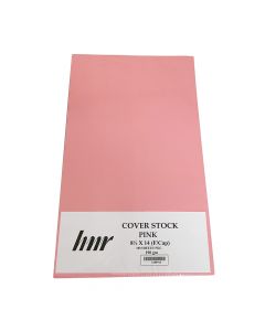 HNR Cover Stock 8.5 in x 14 in  (Legal) Pink 1100713