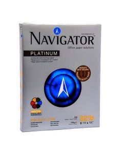 Navigator Photocopy Paper Letter Size 120gsm Platinum White ea-pk/250