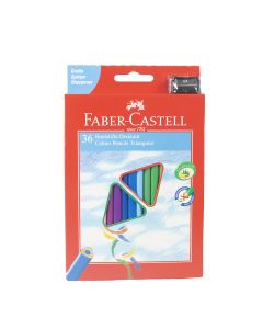 Faber Castell Colouring Pencil Set/36 with Sharpener  120536