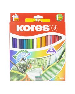 Kores Watercolor Pencil Set of 24       93824