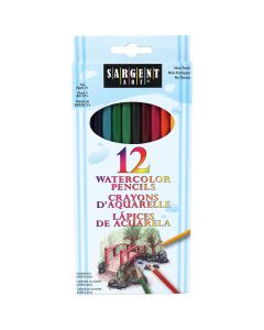 Sargent Art Watercolor Pencil  7 inch Set of 12  22-7204