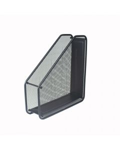 Helit Mesh Magazine Rack  Black   H2518095