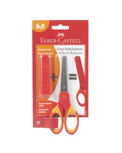 Faber Castell Scissors Red - for Right or Left-handed   181550