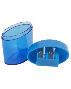 Tiger 2-Hole Plastic Sharpener w container 301522