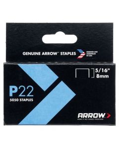 Arrow Staples   P-22   5/16 inch  ea-bx/5000