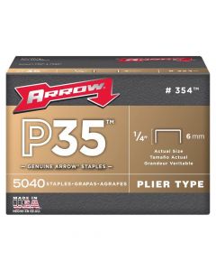 Arrow Staples   P-35   1/4 inch  ea-bx/5000