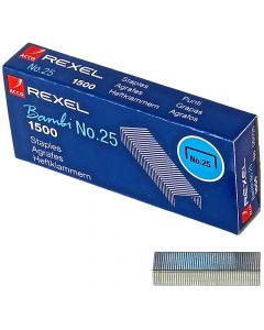 Rexel Staples  Bambie  #25       05020 ea-bx/1500