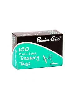 Premier Grip Treasury Tag  6 inch (152mm)  Green   8712 ea-bx/100